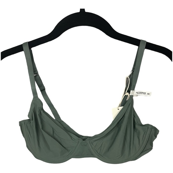 Aerie SMOOTHEZ Mesh Unlined Bra in Royal Palm 36C NWT - Picture 4 of 10